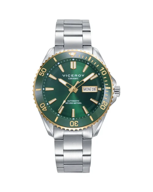 Montre Viceroy 41181-67 acier inoxydable et céramique