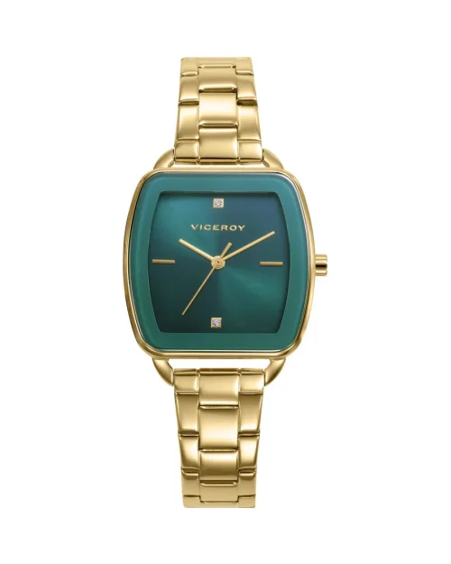 Reloj Viceroy 42454-67 mujer verde acero