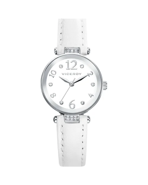 Reloj Viceroy 461050-05 niña acero blanco