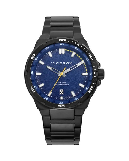 Reloj Viceroy 46863-37 acero negro hombre azul
