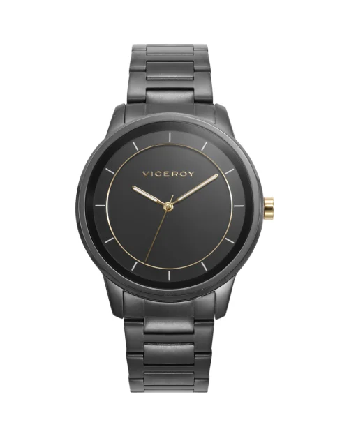 Viceroy Air 401389-56 man's watch stainless steel IP black