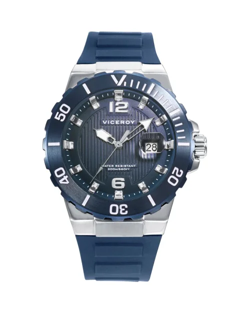 Viceroy Collection 45001-35 blue silicone watch