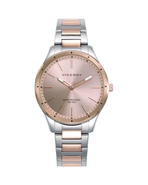 Viceroy Grand 401228-77 woman bicolor stainless steel watch