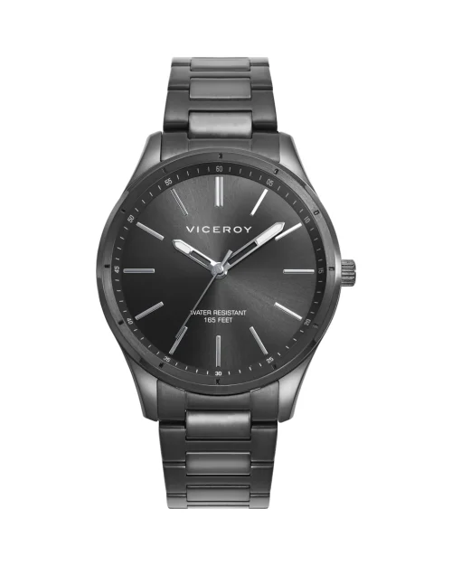 Viceroy Grand 401385-17 man's watch stainless steel gray
