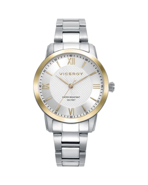 Reloj Viceroy Grand 41138-83 mujer acero bicolor