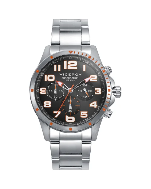 Watch Viceroy Heat 401373-14 man stainless steel orange