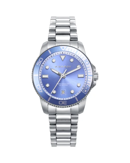 Viceroy Heat 42444-37 women's watch stainless steel blue