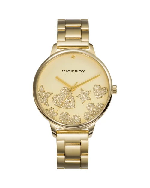 Watch Viceroy Kiss 461144-20 woman IP gold