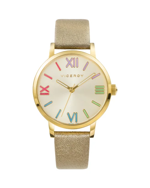Reloj Viceroy Kiss 471256-93 mujer IP dorado