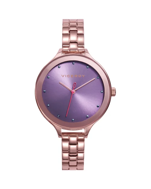 Reloj Viceroy Kiss 471292-77 mujer acero violeta