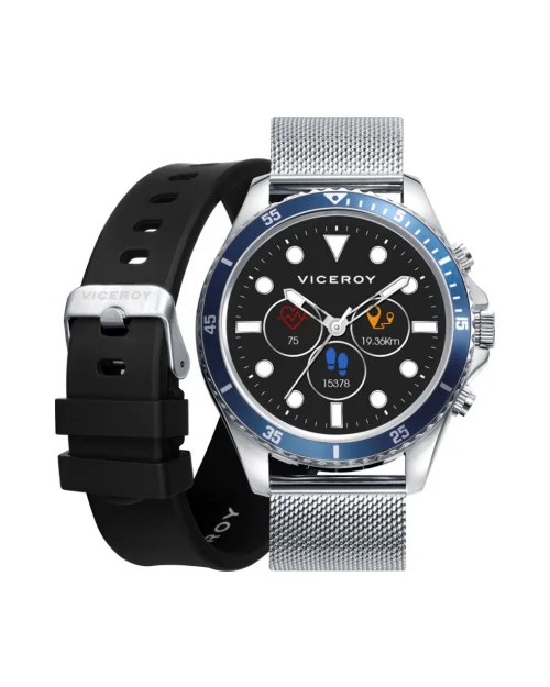 Viceroy Smartpro 401257-80 herrklocka i rostfritt stål
