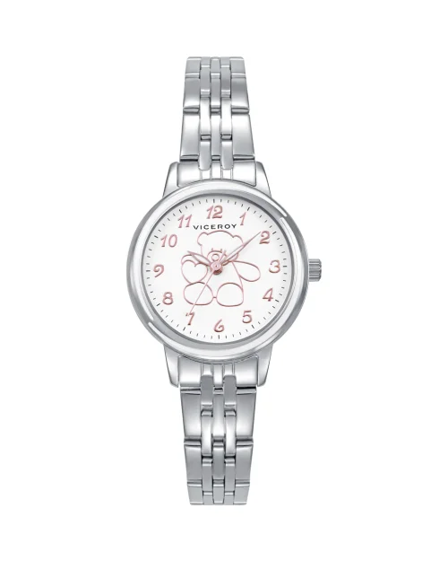 Viceroy Sweet 401328-05 Zweifarbige Edelstahluhr für Mädchen