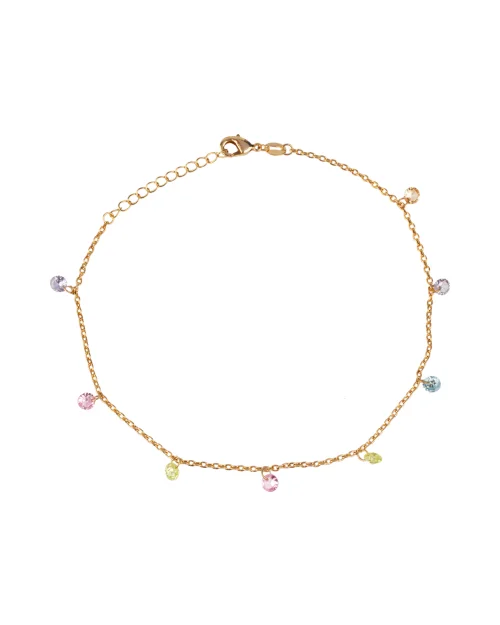 Anklet with zircons X4664222 Vidal &amp; Vidal woman