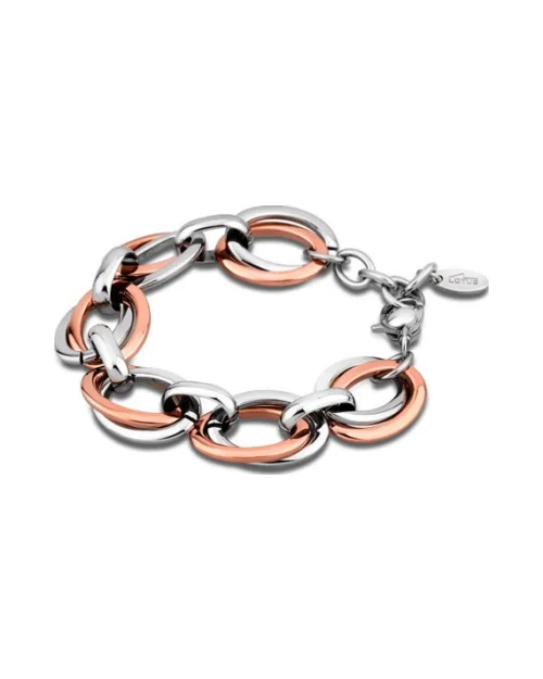 Lotus Style LS1616/2/3 Edelstahlarmband rosa Ringe