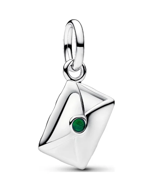 Charm Pandora 795065C01 colgante carta Papá Noel