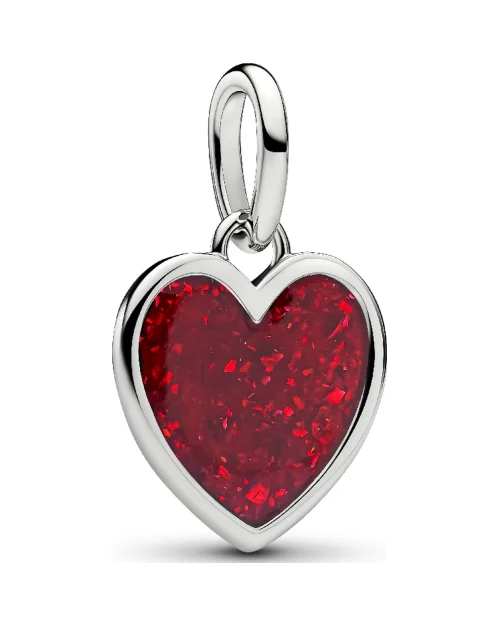 Charm Pandora 735088C03 colgante corazón rojo