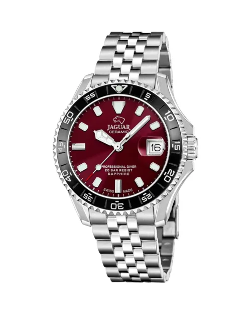 Reloj Jaguar Ceramic Diver J1054/4 hombre Swiss made acero